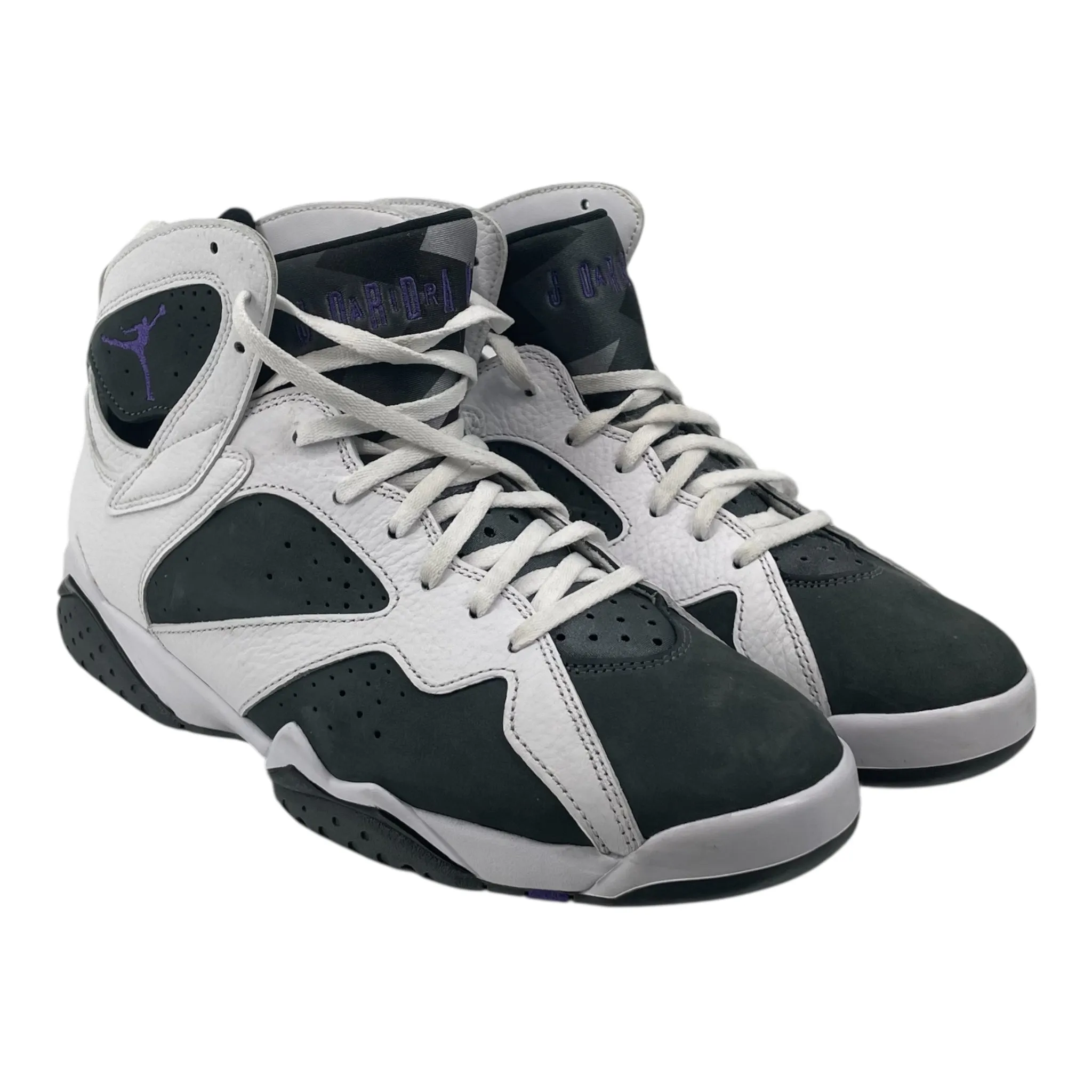 NIKE/AIR JORDAN 7 RETRO/Hi-Sneakers/US 10/Leather/WHT/CU9307-100