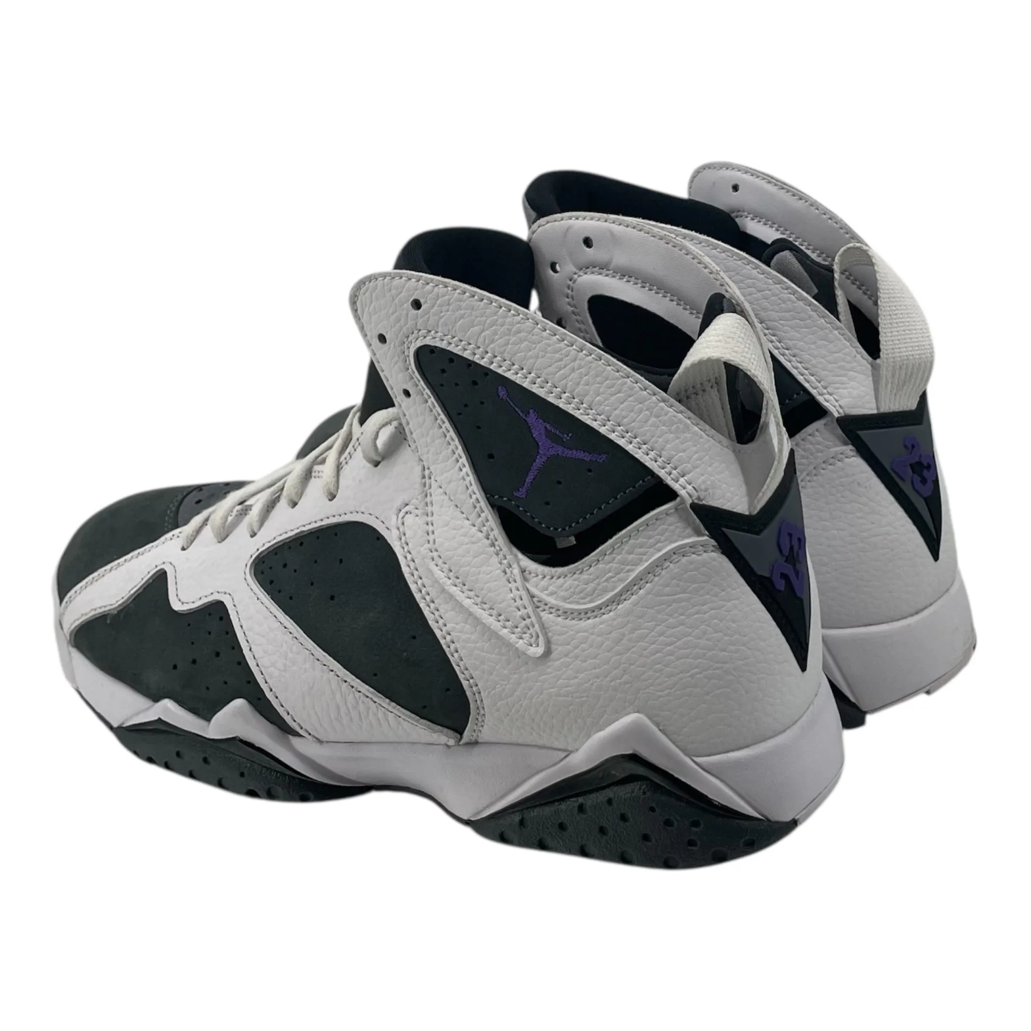 NIKE/AIR JORDAN 7 RETRO/Hi-Sneakers/US 10/Leather/WHT/CU9307-100