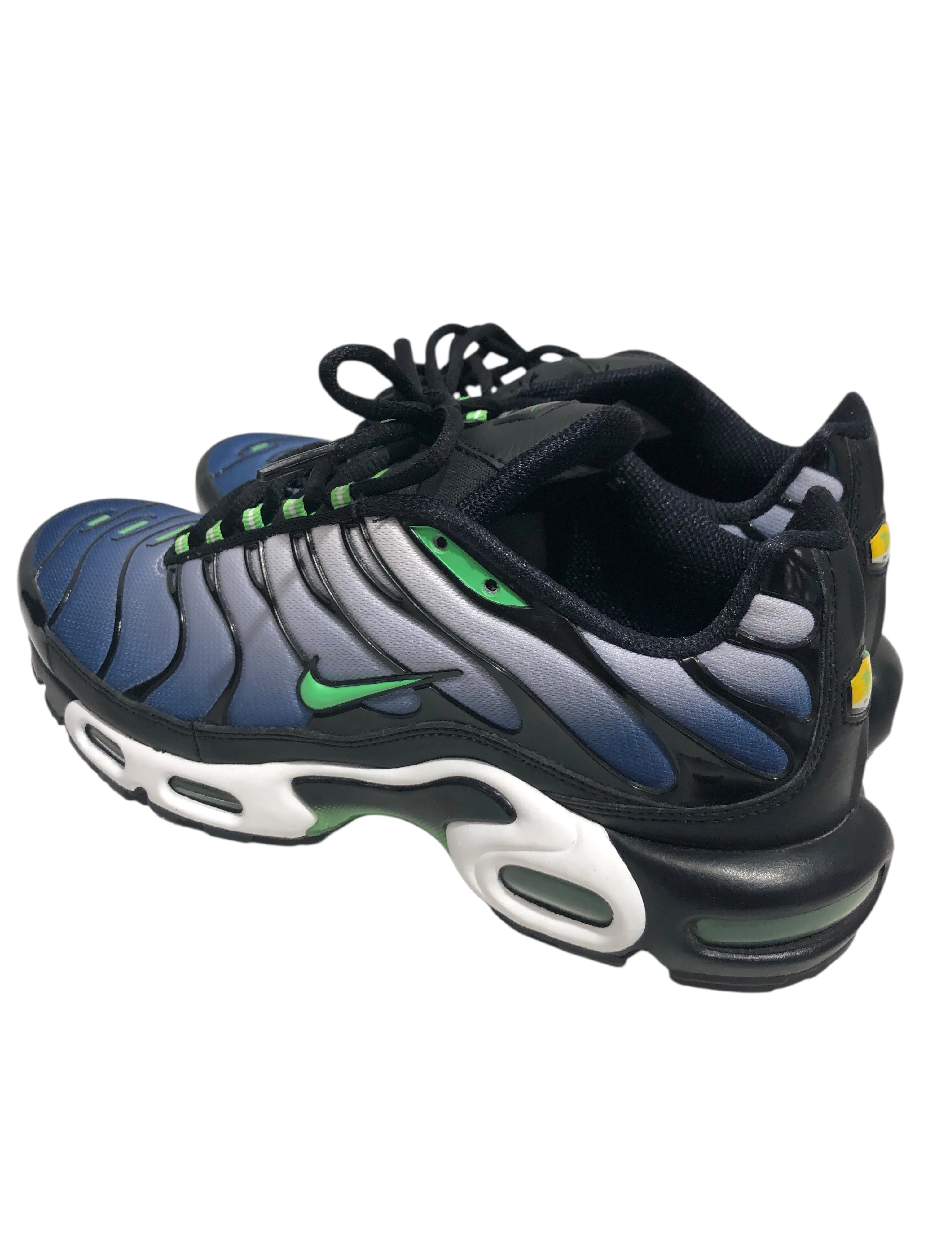 NIKE/AIR MAX PLUS/Low-Sneakers/US 9.5/Cotton/BLU/DX4326-001