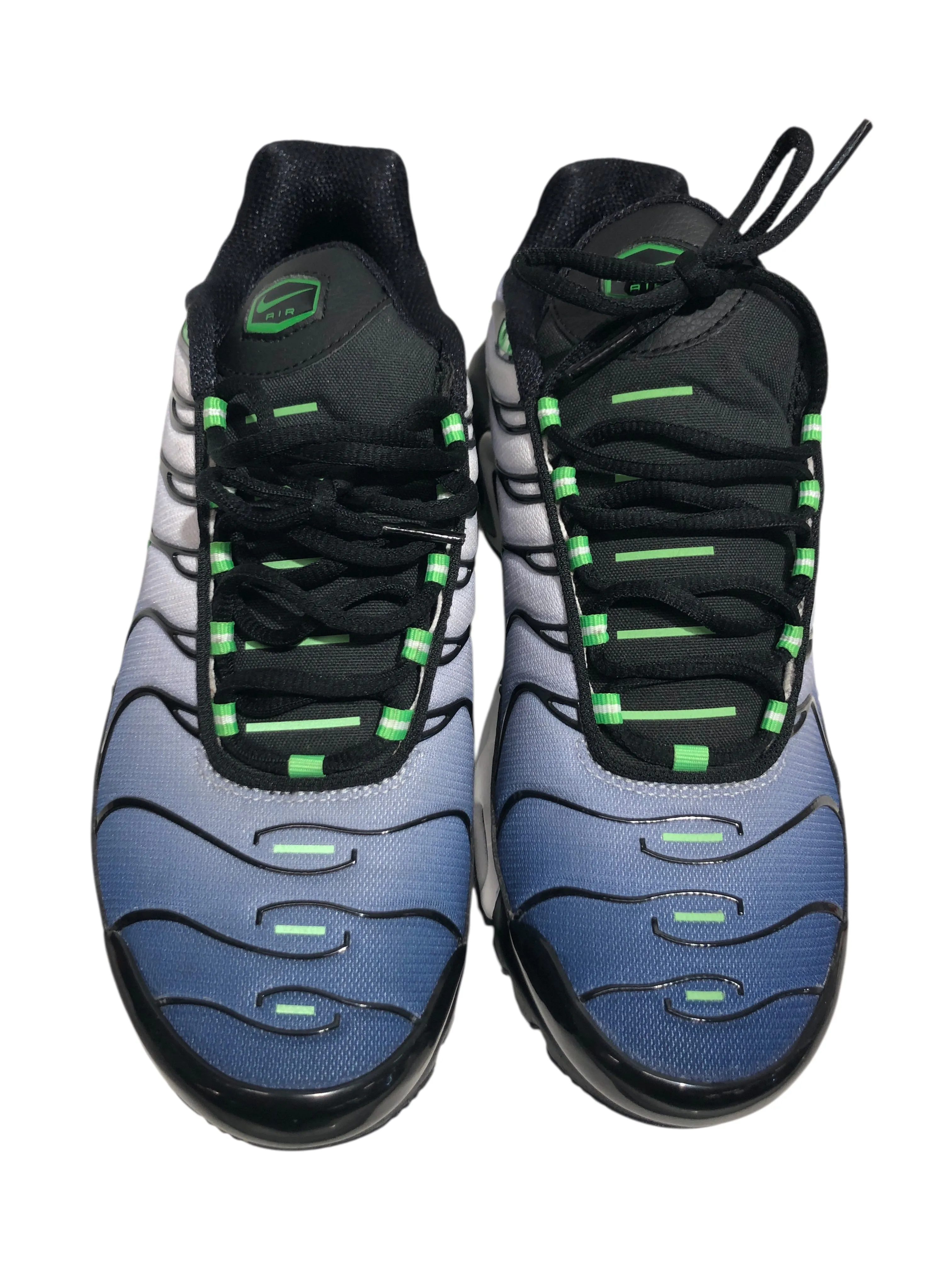 NIKE/AIR MAX PLUS/Low-Sneakers/US 9.5/Cotton/BLU/DX4326-001