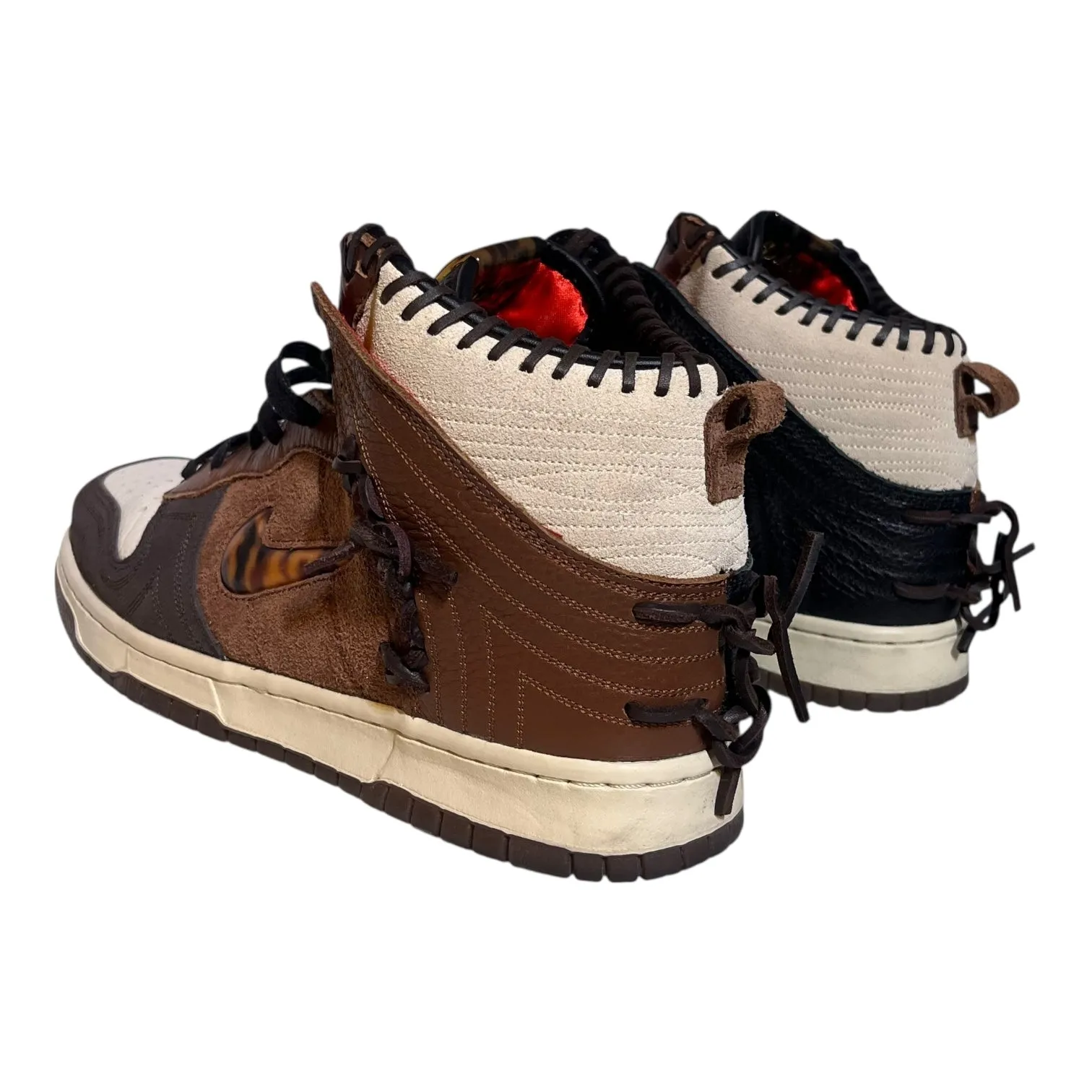 NIKE/BODEGA/DUNK HI/Hi-Sneakers/US 9.5/Leather/BRW/CZ8125-200