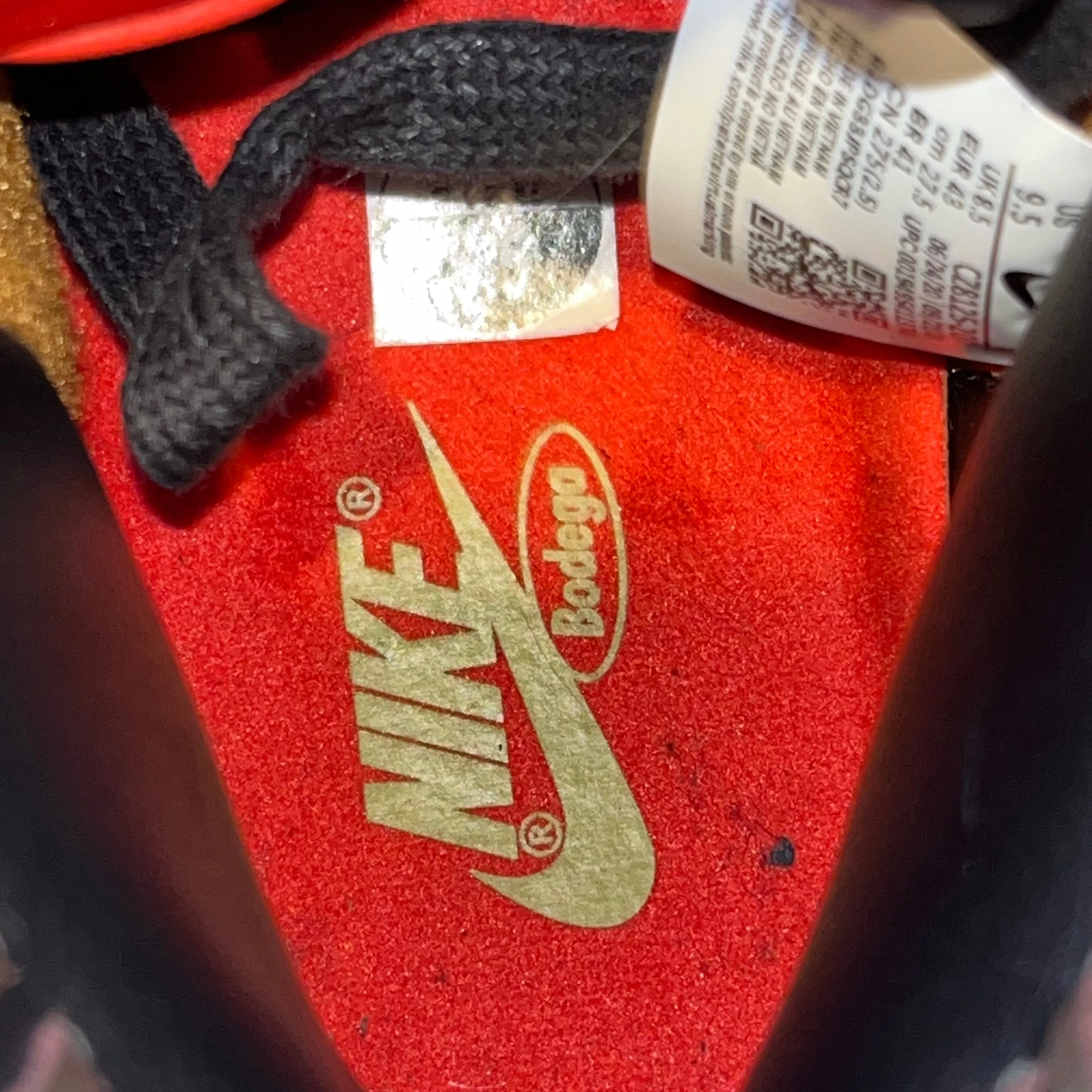 NIKE/BODEGA/DUNK HI/Hi-Sneakers/US 9.5/Leather/BRW/CZ8125-200