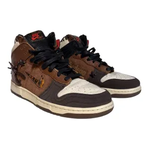 NIKE/BODEGA/DUNK HI/Hi-Sneakers/US 9.5/Leather/BRW/CZ8125-200