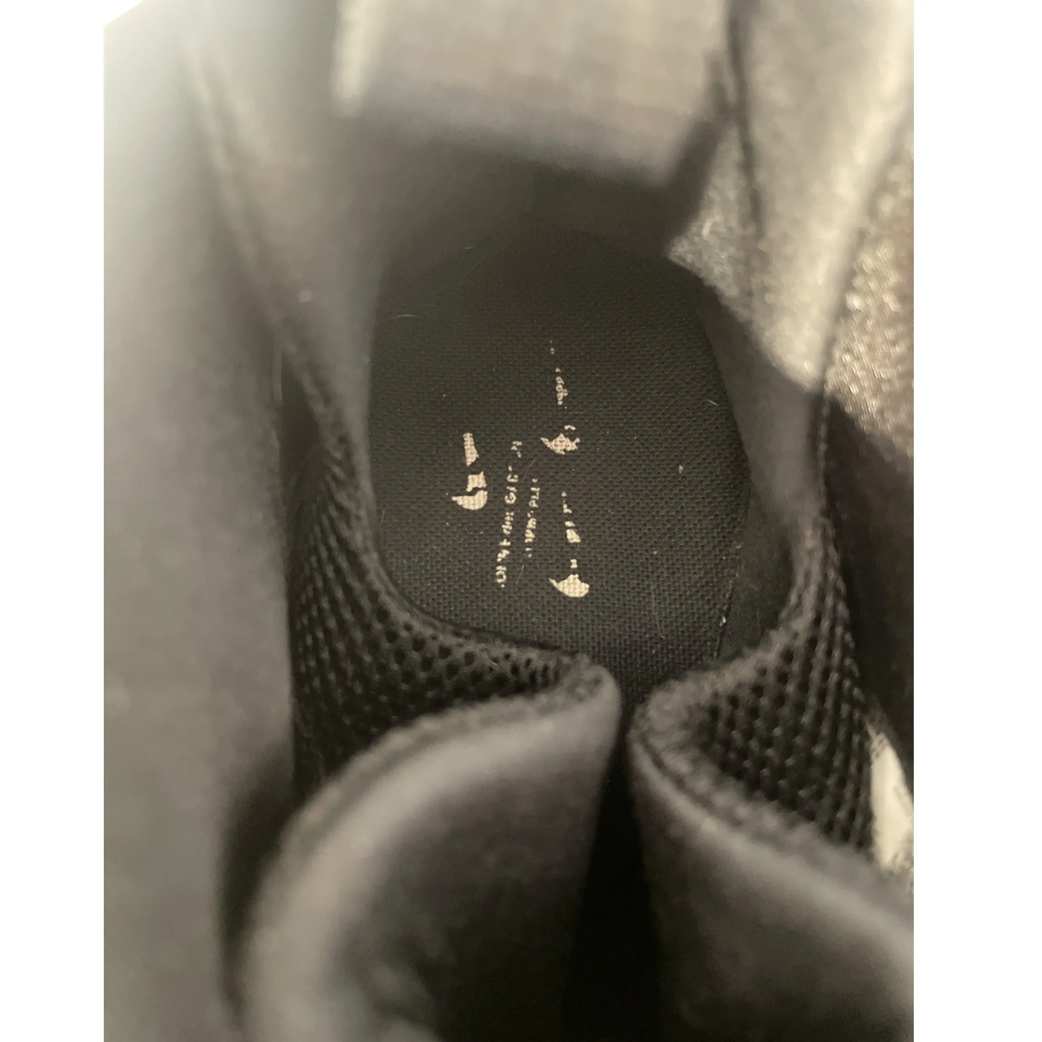 NIKE/CDG/Hi-Sneakers/US 11/Nylon/BLK/foamposite