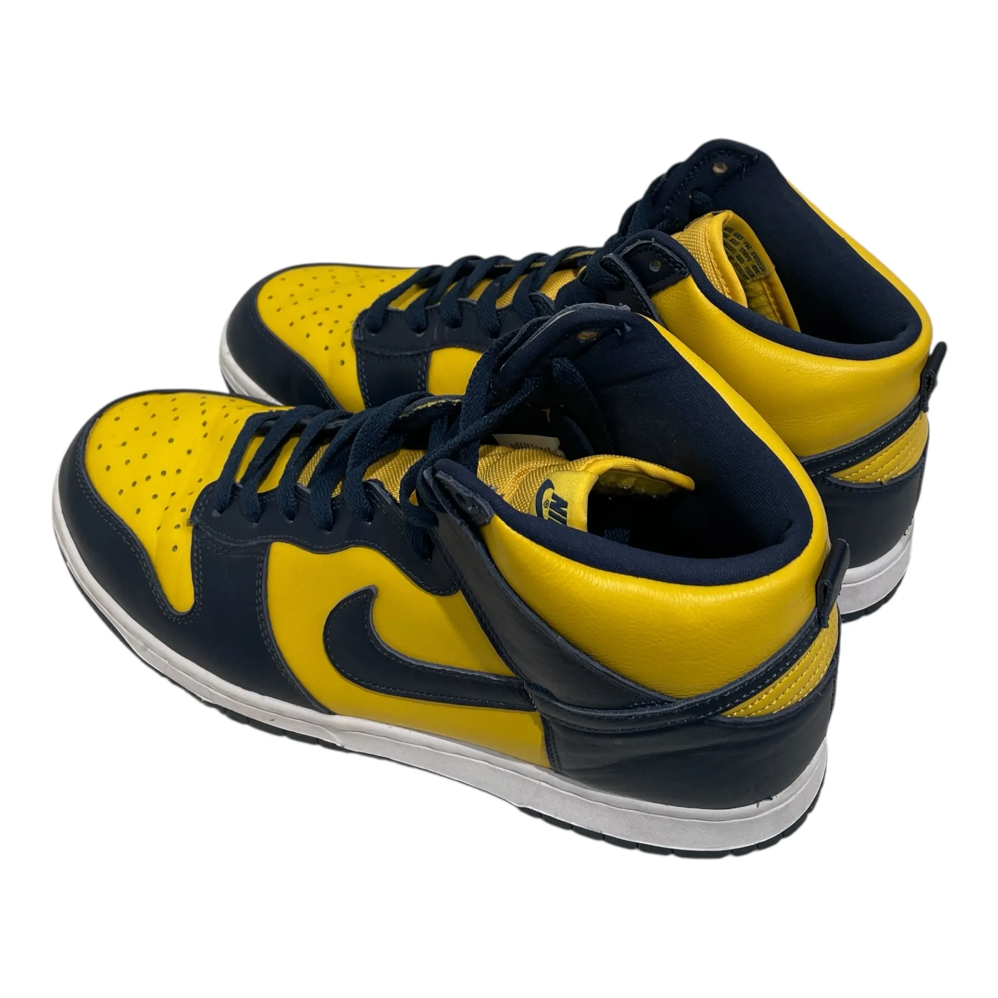 NIKE/DUNK HI SP/Hi-Sneakers/US 12/Leather/YEL/CZ8149-700