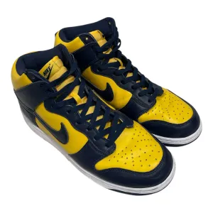 NIKE/DUNK HI SP/Hi-Sneakers/US 12/Leather/YEL/CZ8149-700