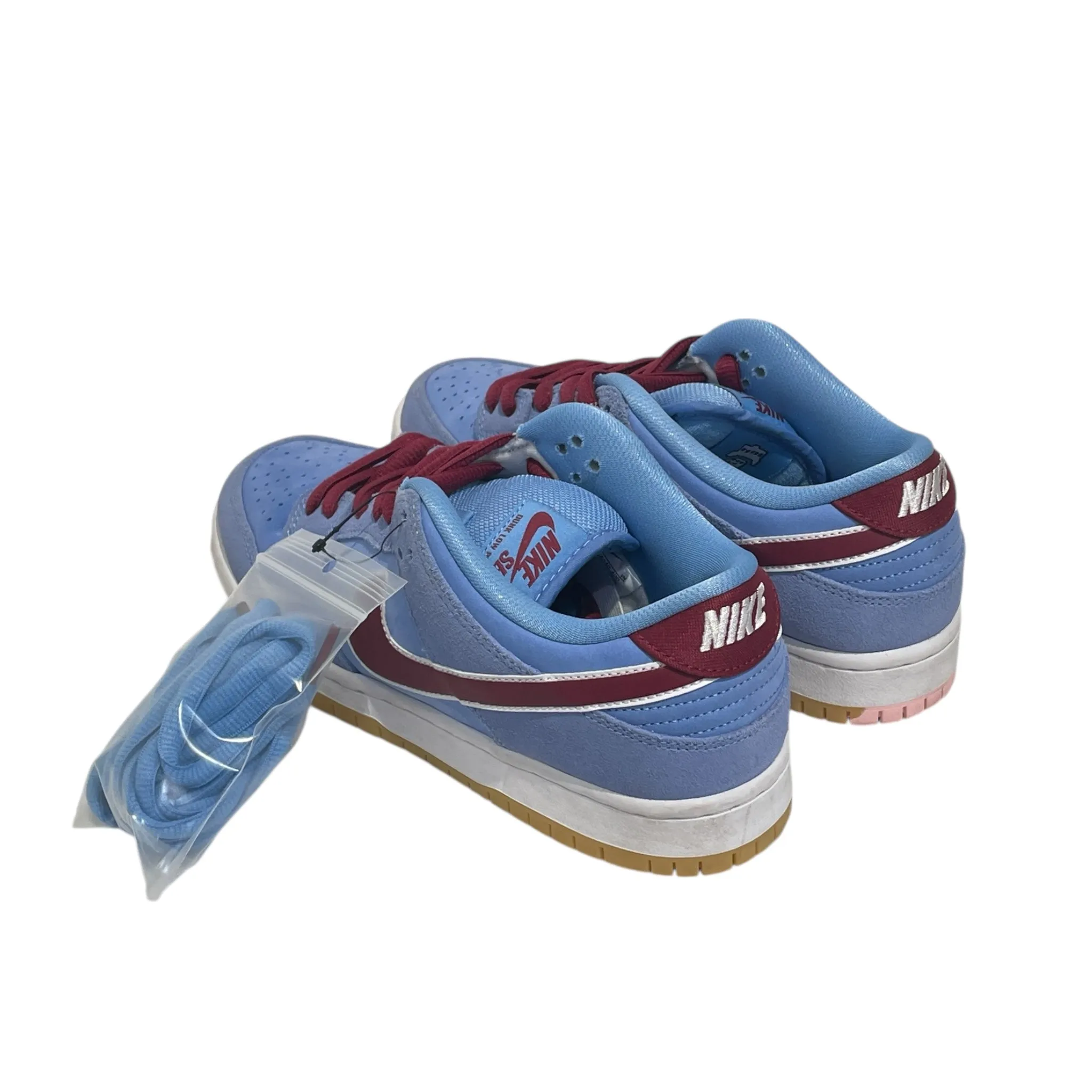 NIKE/DUNK LOW PREMIUM PHILLIES/Low-Sneakers/US 6/Leather/BLU/DQ4040-400