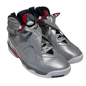 NIKE/Hi-Sneakers/US 10.5/SLV/jordan 8 reflection of champ.