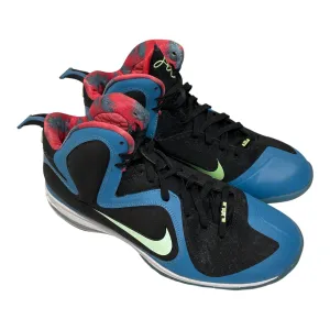 NIKE/Hi-Sneakers/US 10/Cotton/BLU/LEBRON IX 9