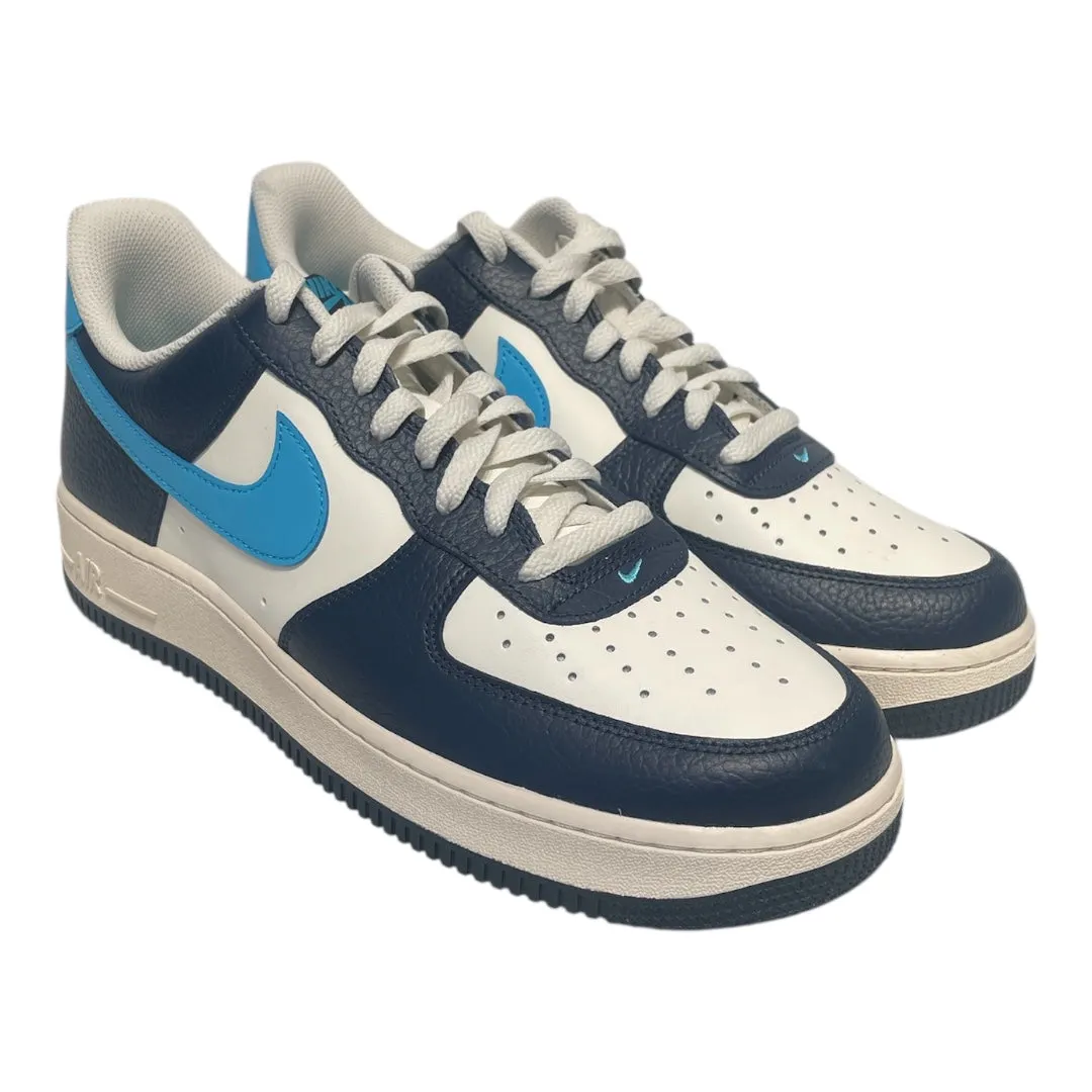 NIKE/Low-Sneakers/US 11.5/Leather/BLU/AF1