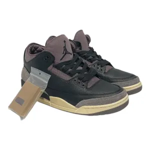 NIKE/Low-Sneakers/US 11/Leather/BLK/Jordan 3 A Ma Maniere
