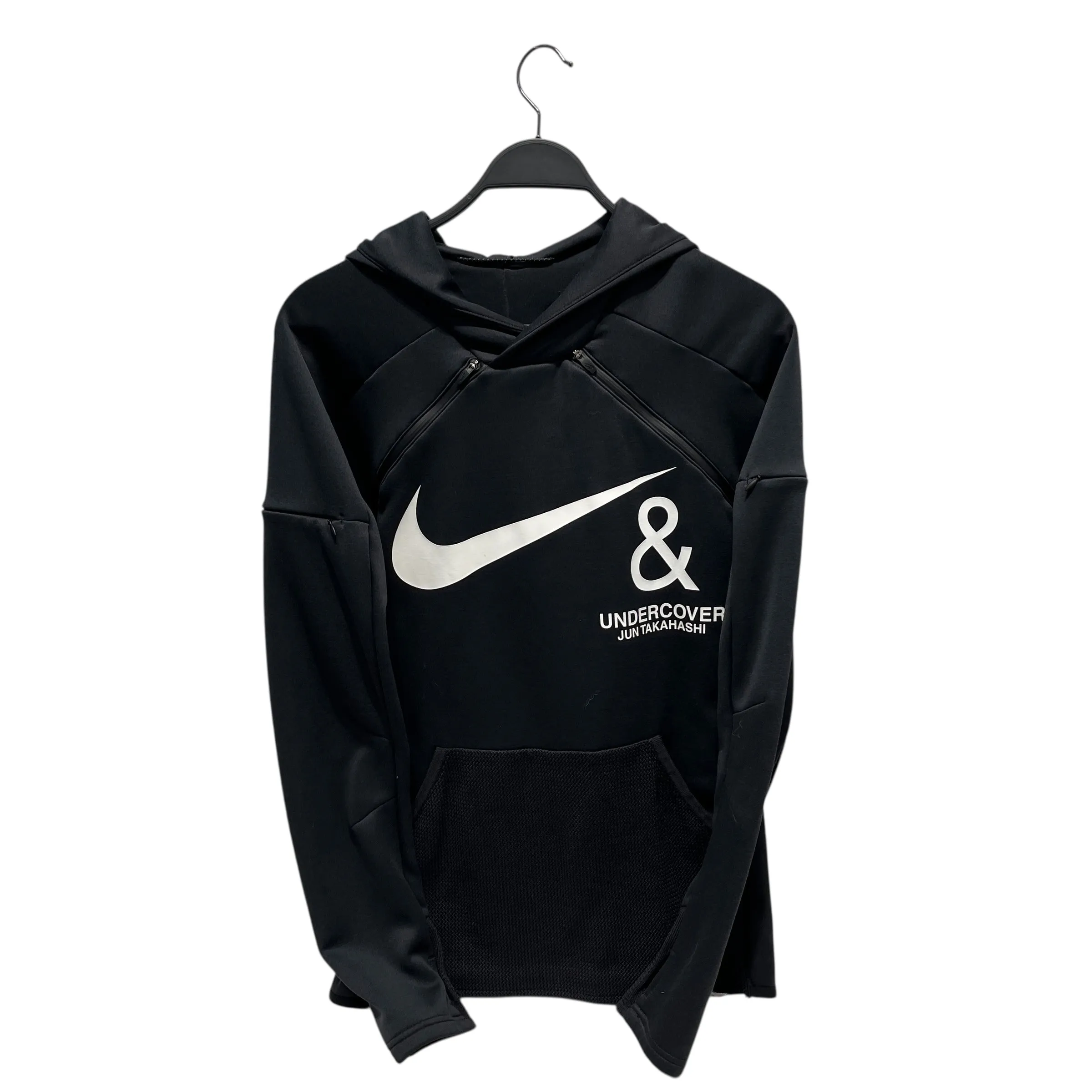 NIKE/UNDERCOVER/Hoodie/S/Graphic/Nylon/BLK/Pullover/