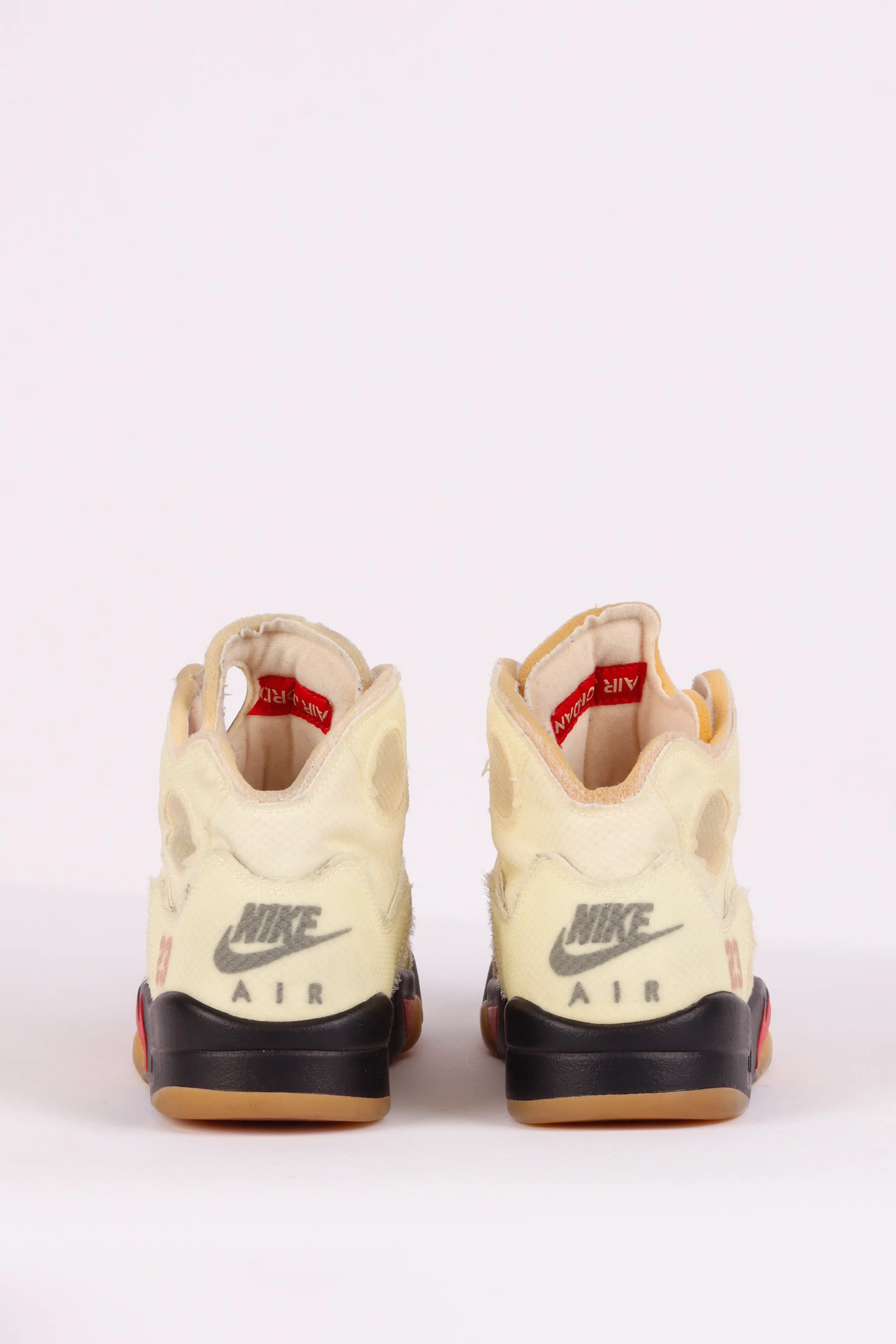 OFF-White x Nike Air Jordan 5 Retro SP 'Sail' (2020)