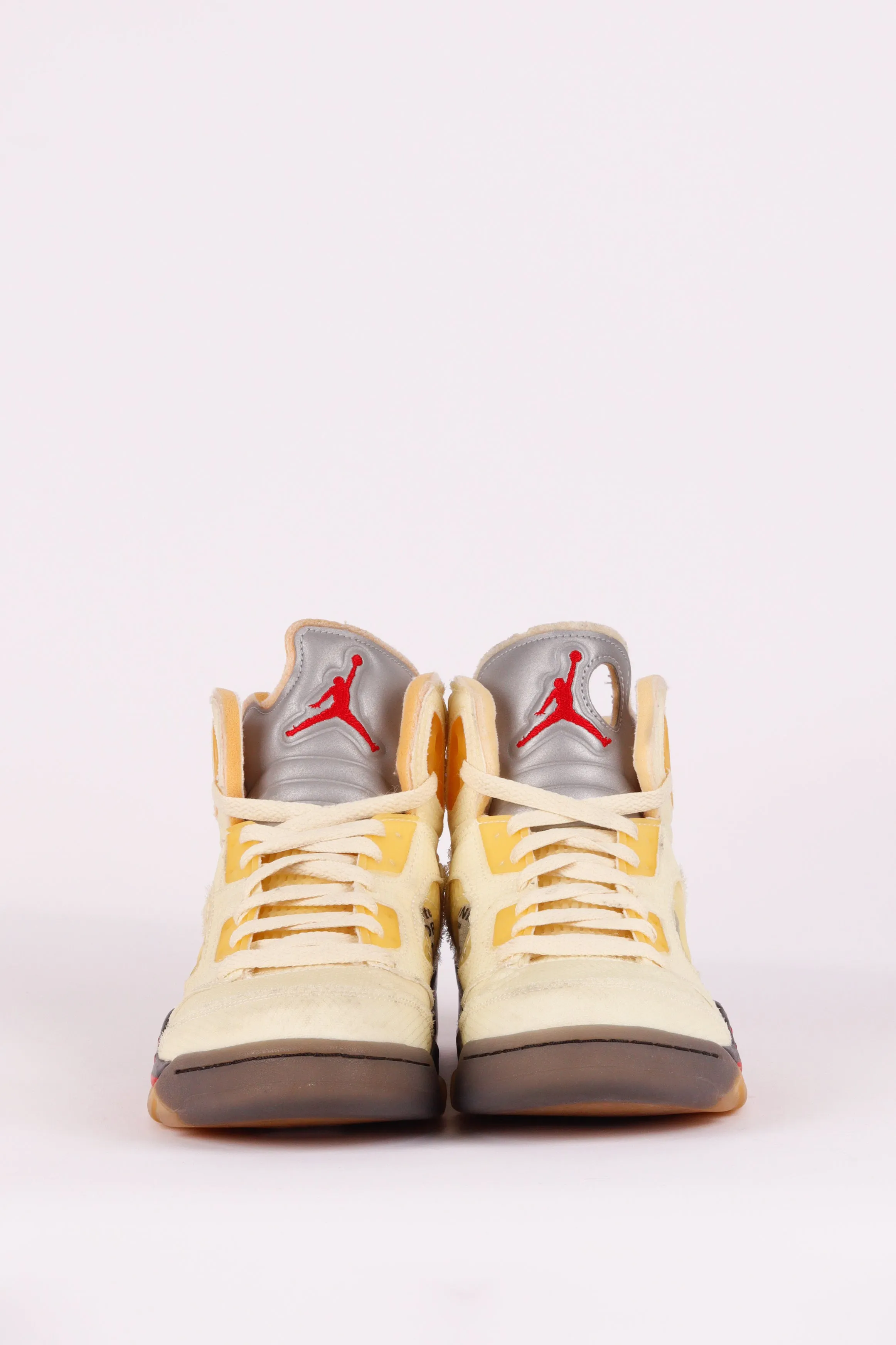 OFF-White x Nike Air Jordan 5 Retro SP 'Sail' (2020)
