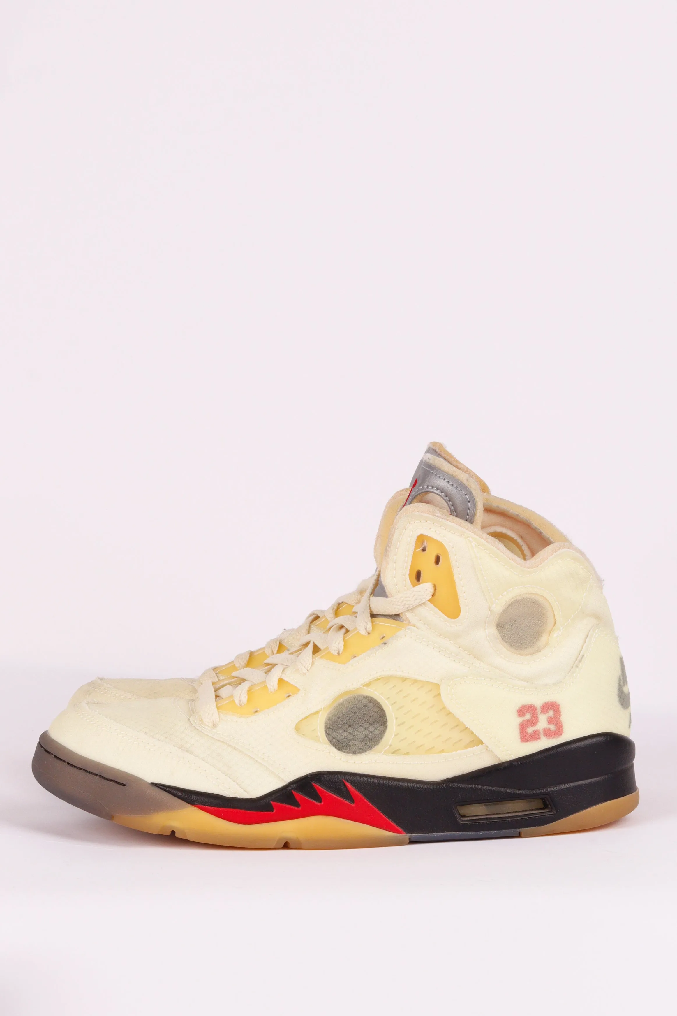 OFF-White x Nike Air Jordan 5 Retro SP 'Sail' (2020)