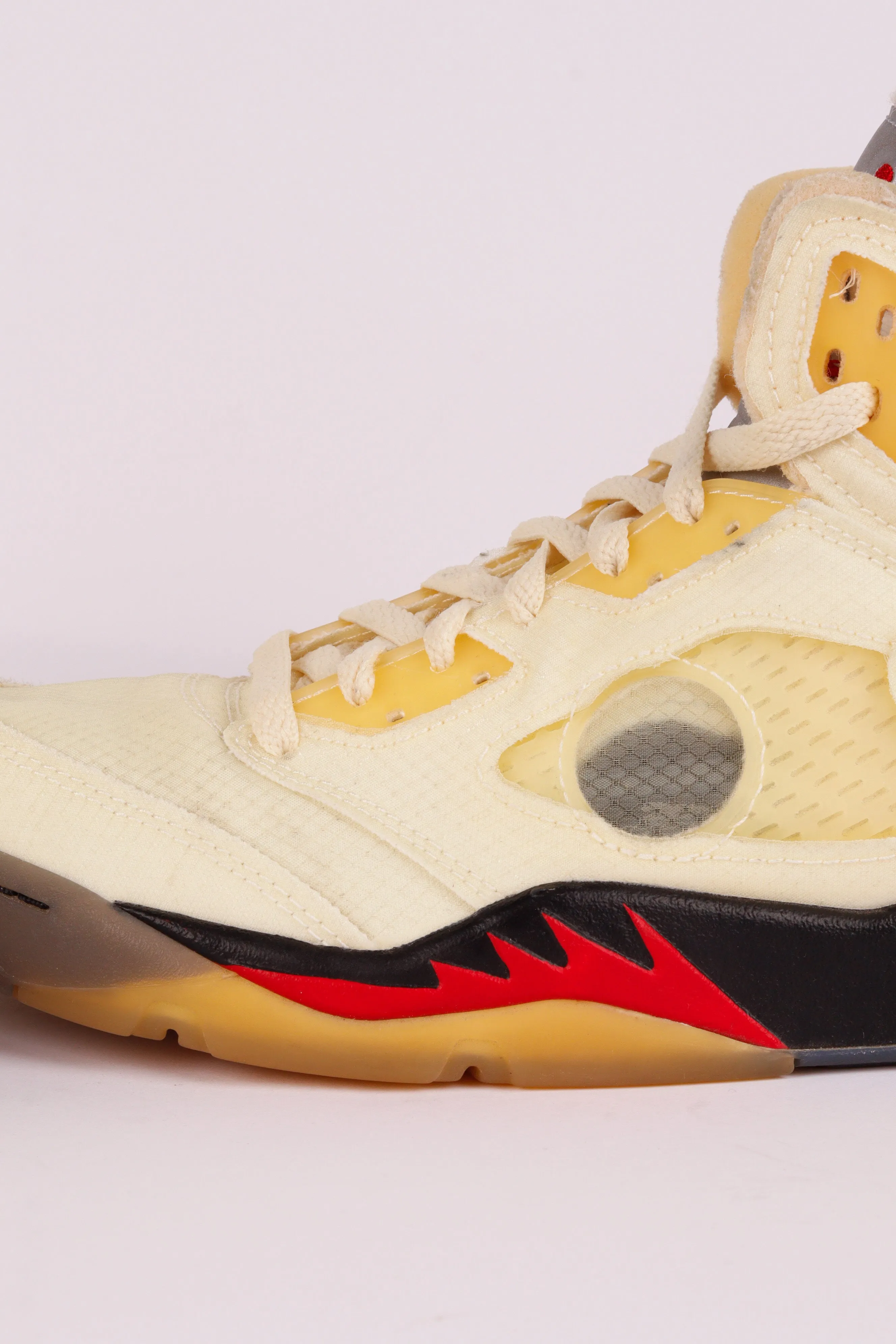 OFF-White x Nike Air Jordan 5 Retro SP 'Sail' (2020)