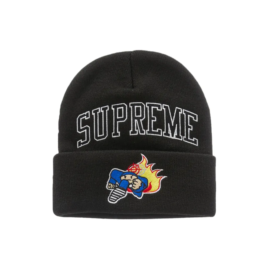 Supreme Duck Down Records Beanie Black