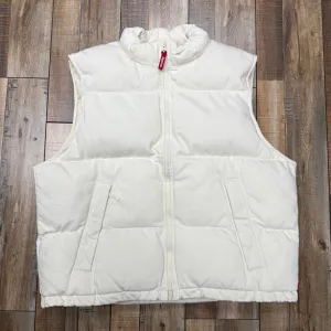 Supreme Nike Denim Puffer Vest Natural