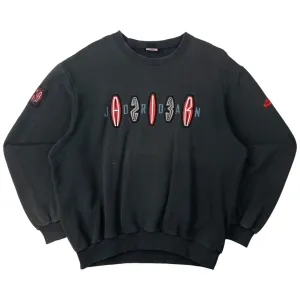 Vintage Nike Air Jordan Embroidered Sweatshirt Size XL