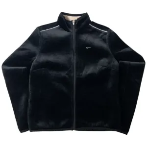 Vintage Nike Therma Fit Padded Velour Jacket Womens Size S
