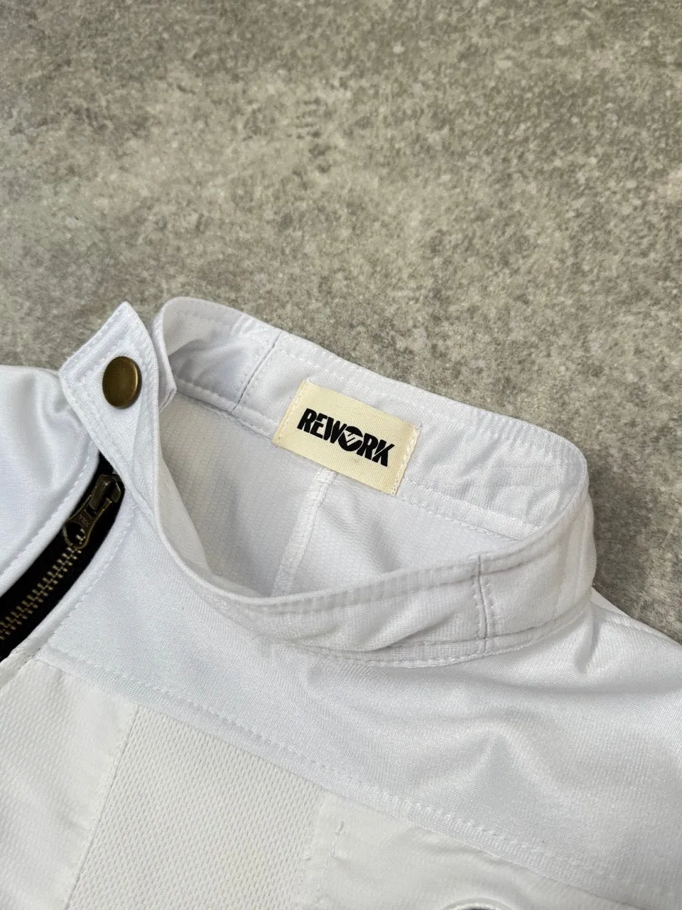 VT Rework : Nike Juventus Cropped Asymmetric Zip  Detachable Sleeve Jacket