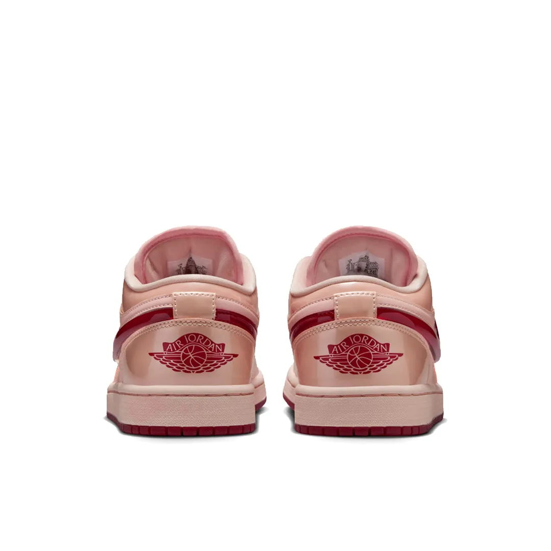 WOMEN'S AIR JORDAN 1 LOW SE PATENT VALENTINE'S DAY