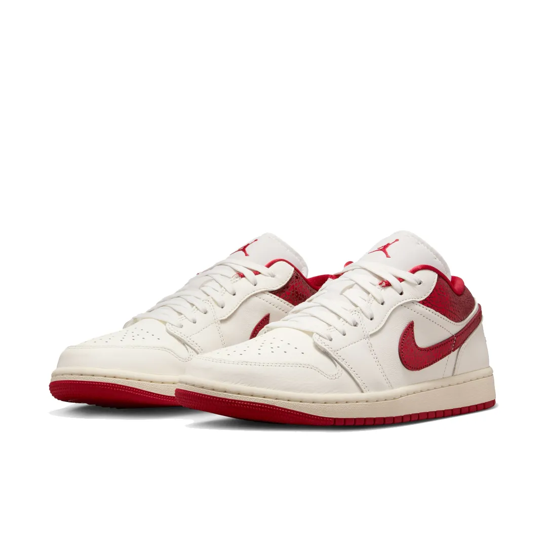 WOMEN'S AIR JORDAN 1 LOW SE SAIL/VARSITY RED