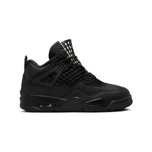 WOMEN'S AIR JORDAN 4 NET BLACK