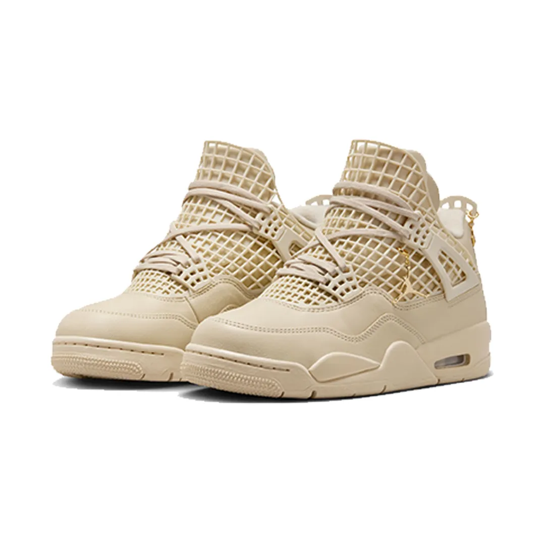 WOMEN'S AIR JORDAN 4 RETRO NET RATTAN